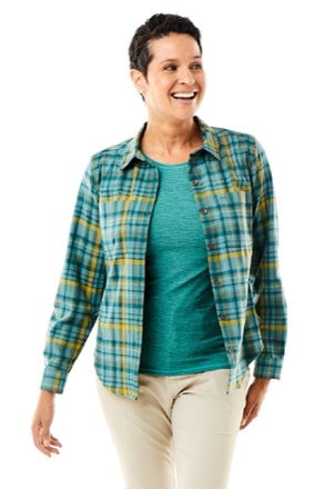 Royal Robbins Thermotech Flannel Shirt - Women's 1