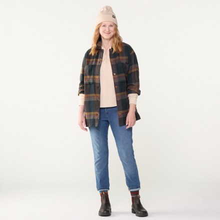 Fjallraven Singi Flannel Overshirt - Women's | REI Co-op
