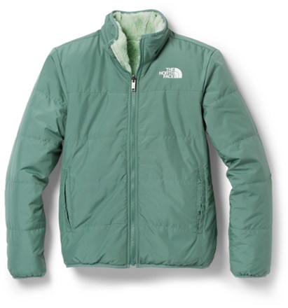 The North Face Reversible Mossbud Swirl Insulated Jacket Girls
