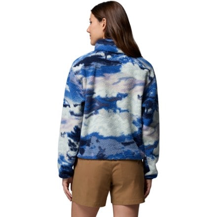 Columbia Helvetia II Cropped Half-Snap Fleece Pullover - Women's 1