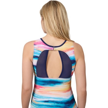 Free Country Mesh V-Neck Tankini Swimsuit Top - Women's 3