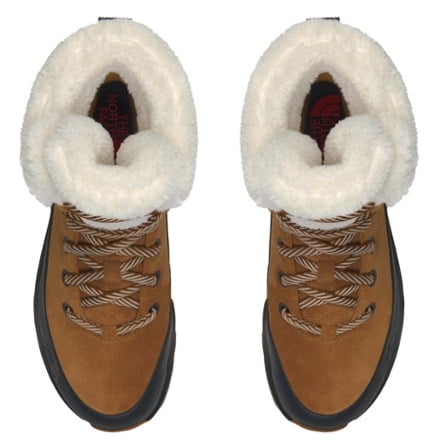 The North Face ThermoBall Leather Lace-Up Waterproof Boots - Women's 1