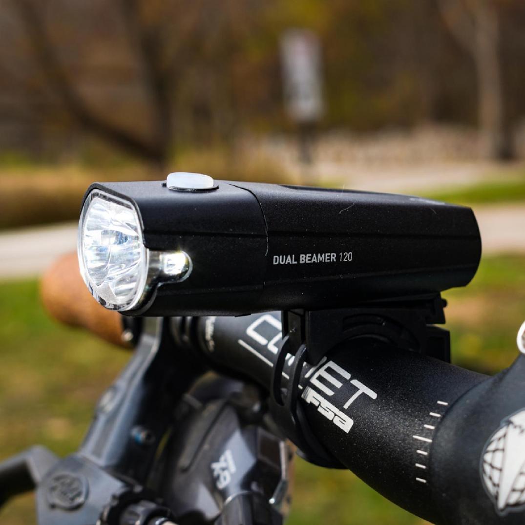 Location Image for Dual Beamer 120 Bike Headlight