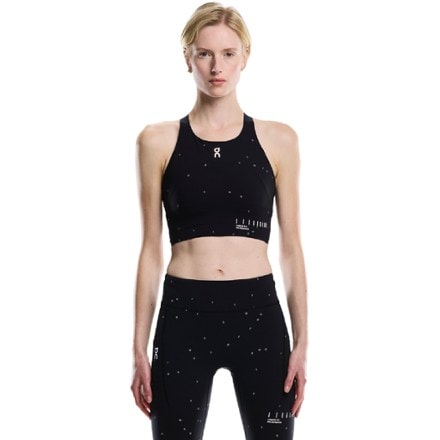 On Performance Crop Lumos Sports Bra - Women's 1