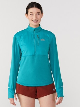 REI Co-op Swiftland Thermal Running Half-Zip Pullover - Women's 1