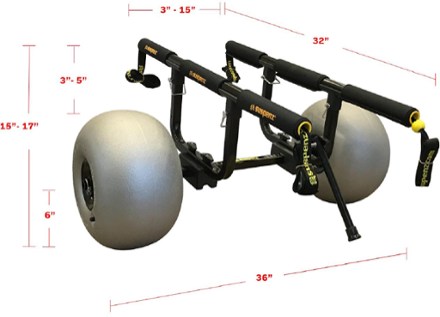 Suspenz Catch-All Universal Beach Cart 4