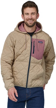 Patagonia Diamond Quilted Insulated Bomber Hoodie - Men's 1