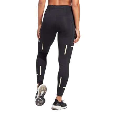adidas Fast Impact X-City Reflect At Night Full-Length Running Tights - Women's 2