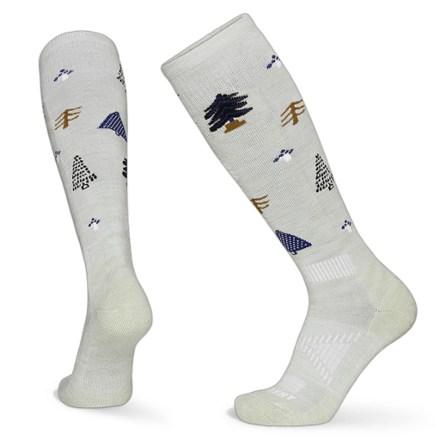 LE BENT Light Cushion Forest Snow Socks 0