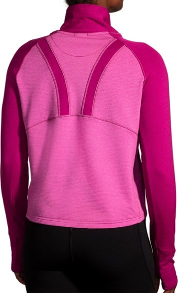 On Body Image of color Heather Frosted Mauve/Mauve