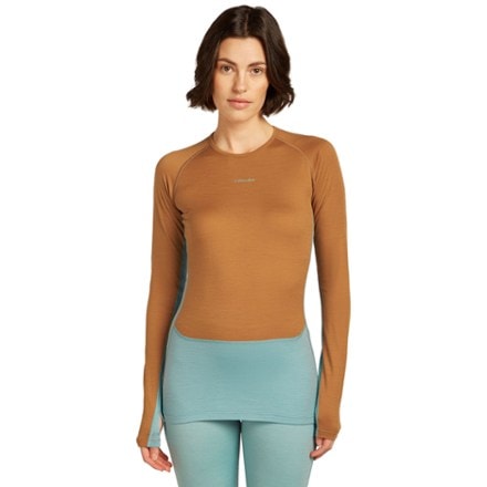 Icebreaker 200 ZoneKnit Long-Sleeve Crewe Base Layer Top - Women's 0