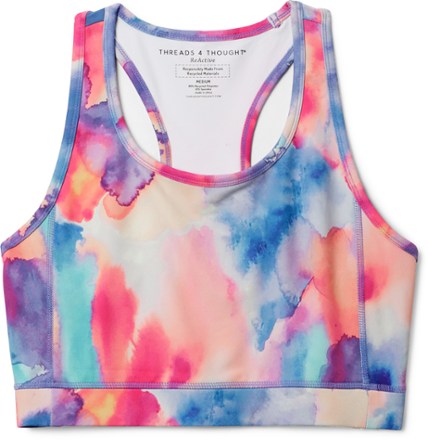 Threads 4 Thought Suki WatercolorDreams Sports Bra 0
