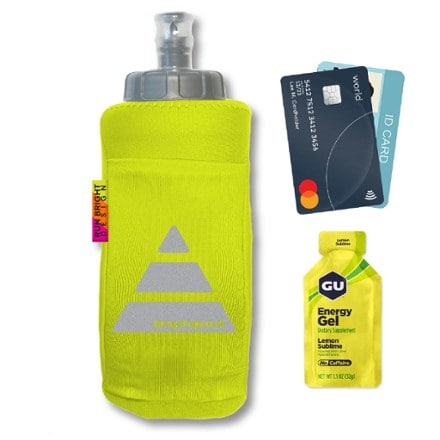 Amphipod RunBright Soft-Tech Luxe Handheld Water Bottle - 16 fl. oz. 2