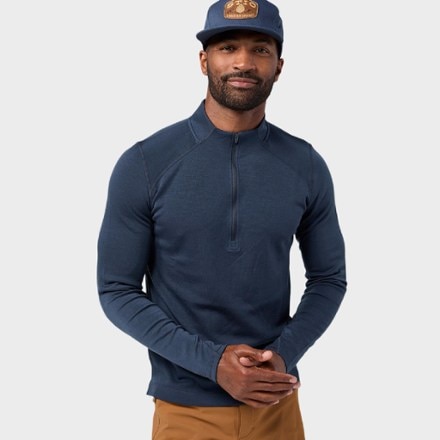 Stio Basis PeakWool Midweight Half-Zip Base Layer Top - Men's 1