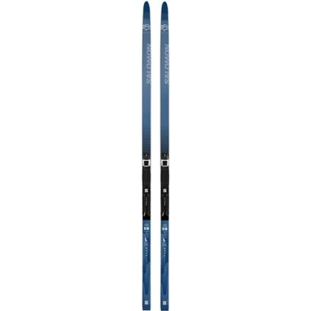 Salomon Escape Snow 59 Cross-Country Skis with Prolink Bindings Blue XL
