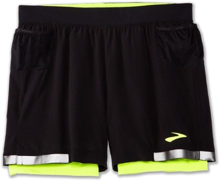 Brooks Carbonite 2-in-1 Shorts - Men's 5" Inseam 0