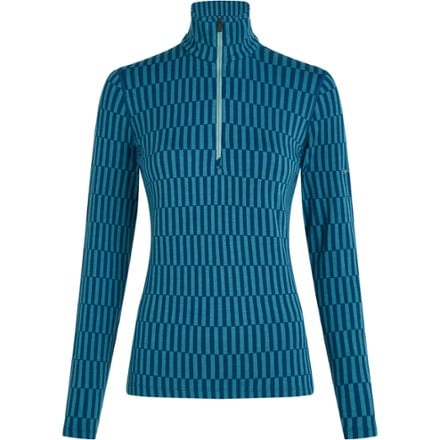 Icebreaker 260 Tech Vertex Long-Sleeve Half-Zip Thermal Base Layer Top - Women's 0