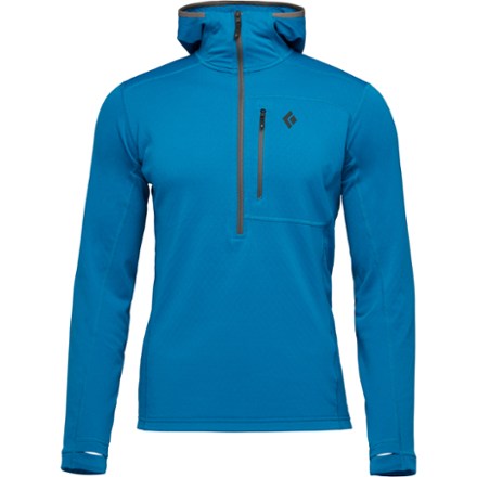 Black Diamond Black Diamond Men's Coefficient Quarter-Zip Hoody  Blue S - $69.67 at REI.com