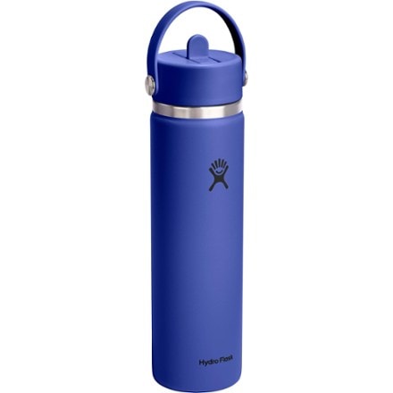 Hydro Flask Wide-Mouth Vacuum Water Bottle with Flex Straw Cap - 24 fl. oz. 0