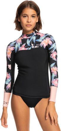 Roxy 1.0 mm Swell Long-Sleeve Q-Lock Wetsuit Jacket - Women's 0