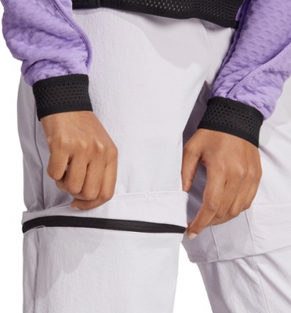 adidas Terrex Utilitas Hiking Zip-Off Pants - Women's 6
