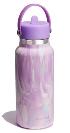 Hydro Flask Wide-Mouth Vacuum Water Bottle with Flex Straw Cap - 32 fl. oz. 1