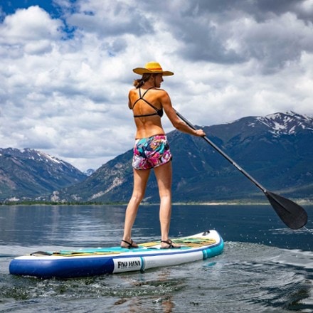 Pau Hana Calypso Inflatable Stand Up Paddle Board with Paddle - 11' 6" 8