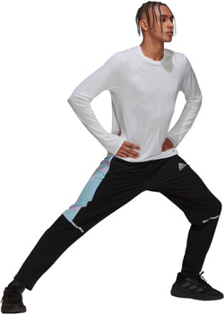 adidas Own The Run Colorblock Pants - Men's 1