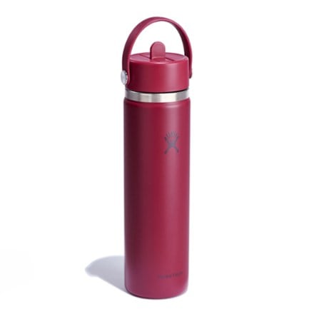 Hydro Flask Wide-Mouth Vacuum Water Bottle with Flex Straw Cap - 24 fl. oz. 1