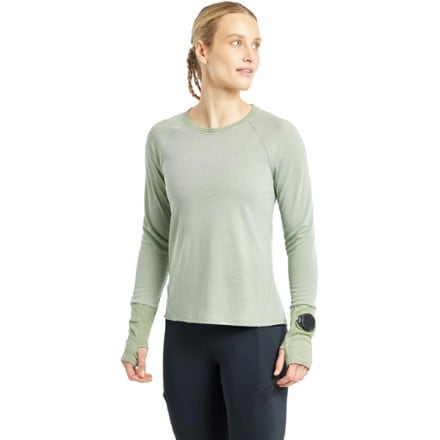 Oiselle Flyout Wool Classic Long Sleeve - Women's 2