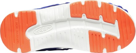 KEEN UNEEK SNK Sneakers - Surf/Safety Orange - Little Kids' 3