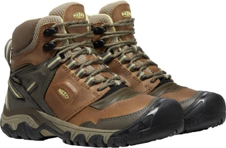 KEEN Ridge Flex Mid Waterproof Hiking Boots - Women's 4
