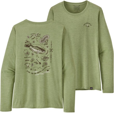Patagonia Capilene Cool Daily Graphic Waters Long-Sleeve Shirt - Women's 4