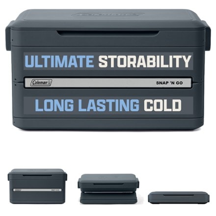 Coleman Snap 'N Go 45-Quart Collapsible Hard Cooler 1