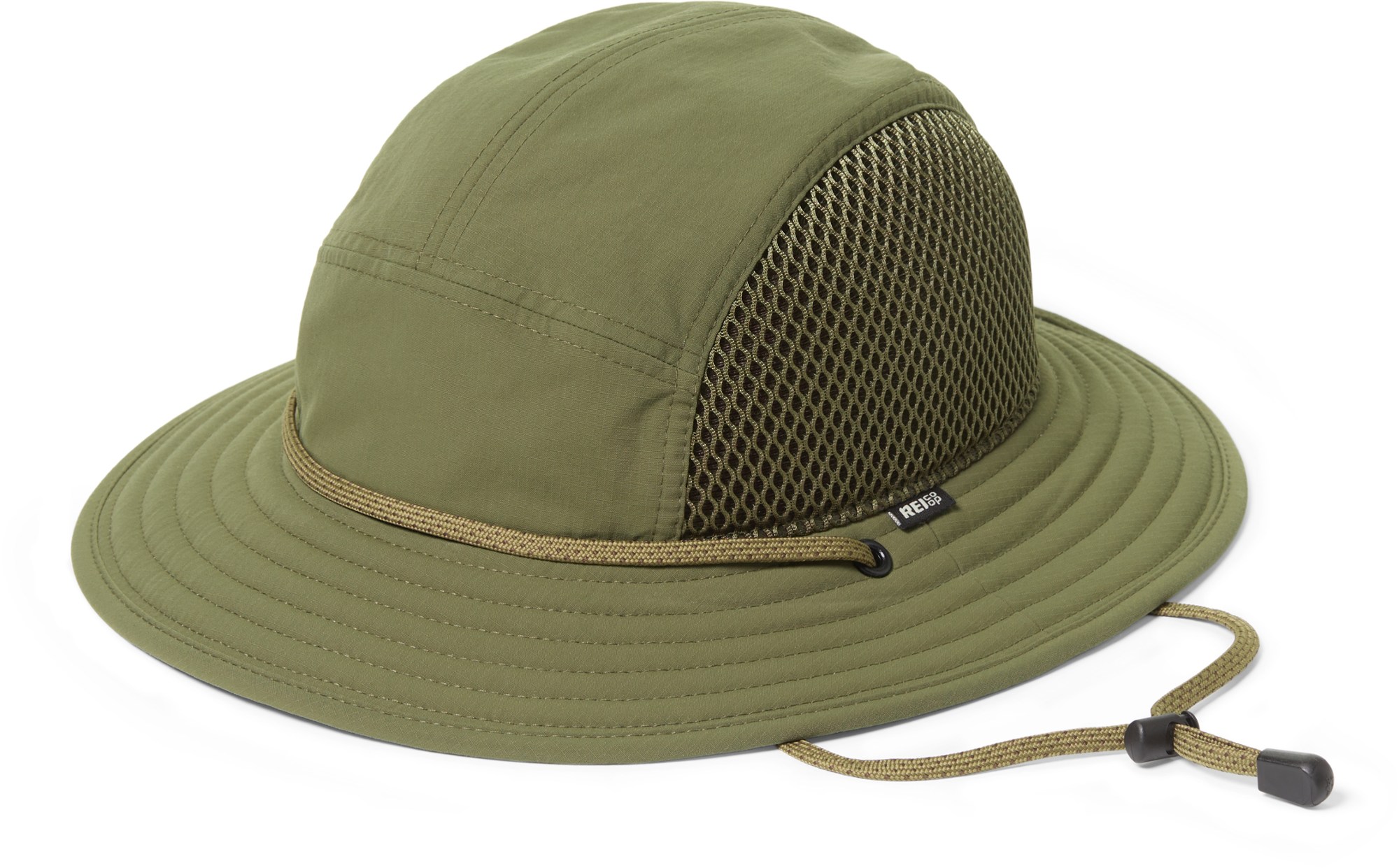 REI Co-op Sahara 5-Panel Sun Hat Green S/M