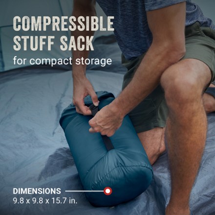 Coleman Kompact 20 Rectangle Sleeping Bag 8