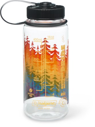 Nalgene-Outdoor Sports Straw Water Bottle, Portable Plastic Water