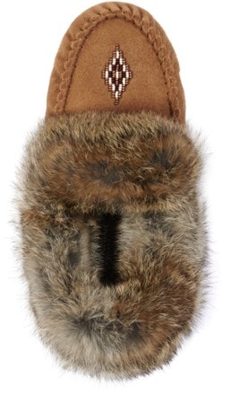 Manitobah Faux Fur Street Suede Moccasins - Women's 3