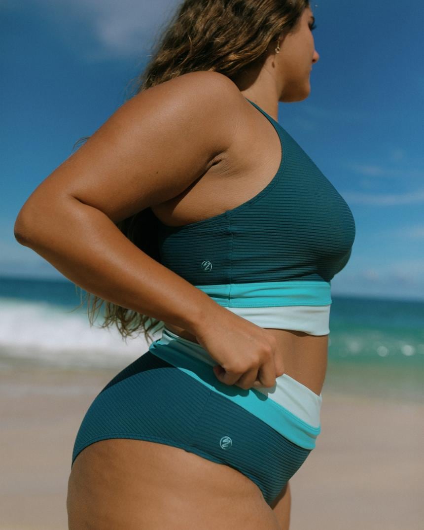 Location Image for Colorblock Swimsuit Bottoms - Women's