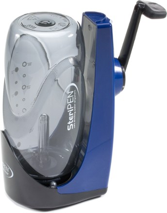 Bottle inserted in the filter