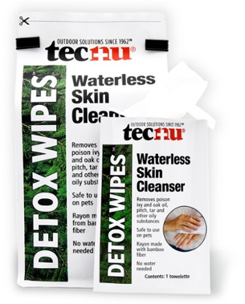 Tecnu Detox Wipes - Package of 12 0