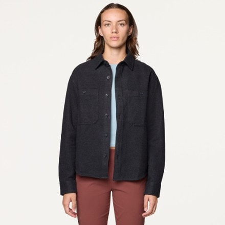 Mountain Hardwear Plusher Relaxed Long-Sleeve Flannel Shirt - Women's 4