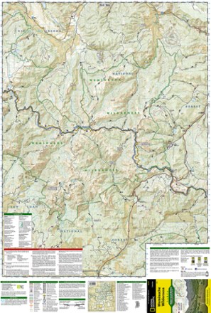 Weminuche Wilderness Trail Map National Geographic Weminuche Wilderness Trail Map | Rei Co-Op