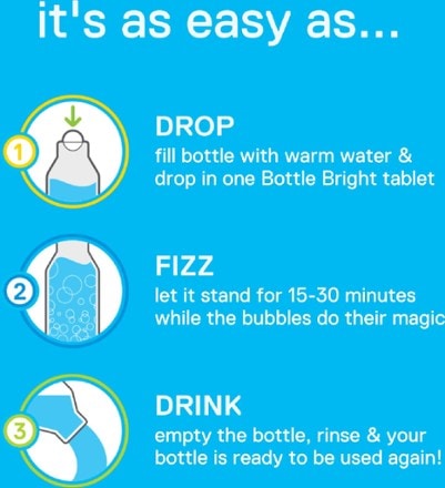 Bottle Bright Cleaning Tablets - Package of 12 5