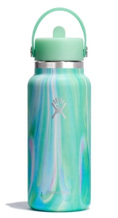 Hydro Flask Wide-Mouth Vacuum Water Bottle with Flex Straw Cap - 32 fl. oz. 0