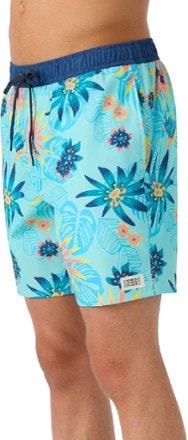 O'Neill Hermosa Elastic Waist Lined 17" Swim Trunks - Men's 2
