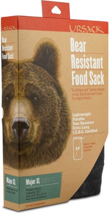 Ursack Major XL Bear Sack - 15 Liters Side view (Black)