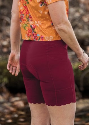 SHREDLY Biker Cham Cycling Shorts - Women's 3