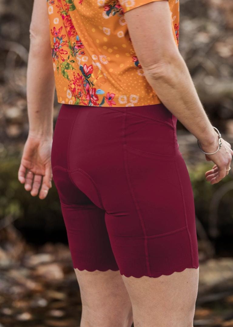 Location Image for Biker Cham Cycling Shorts - Women's