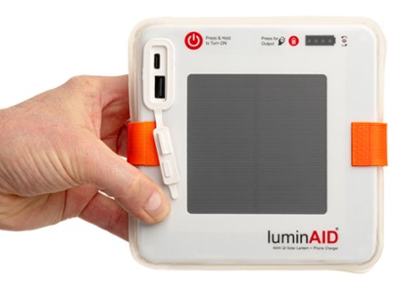 LuminAID Max Quick Inflate Solar Lantern with Phone Charger 2